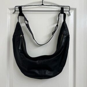 FREE PEOPLE Idle Hands Sling Leather Bag